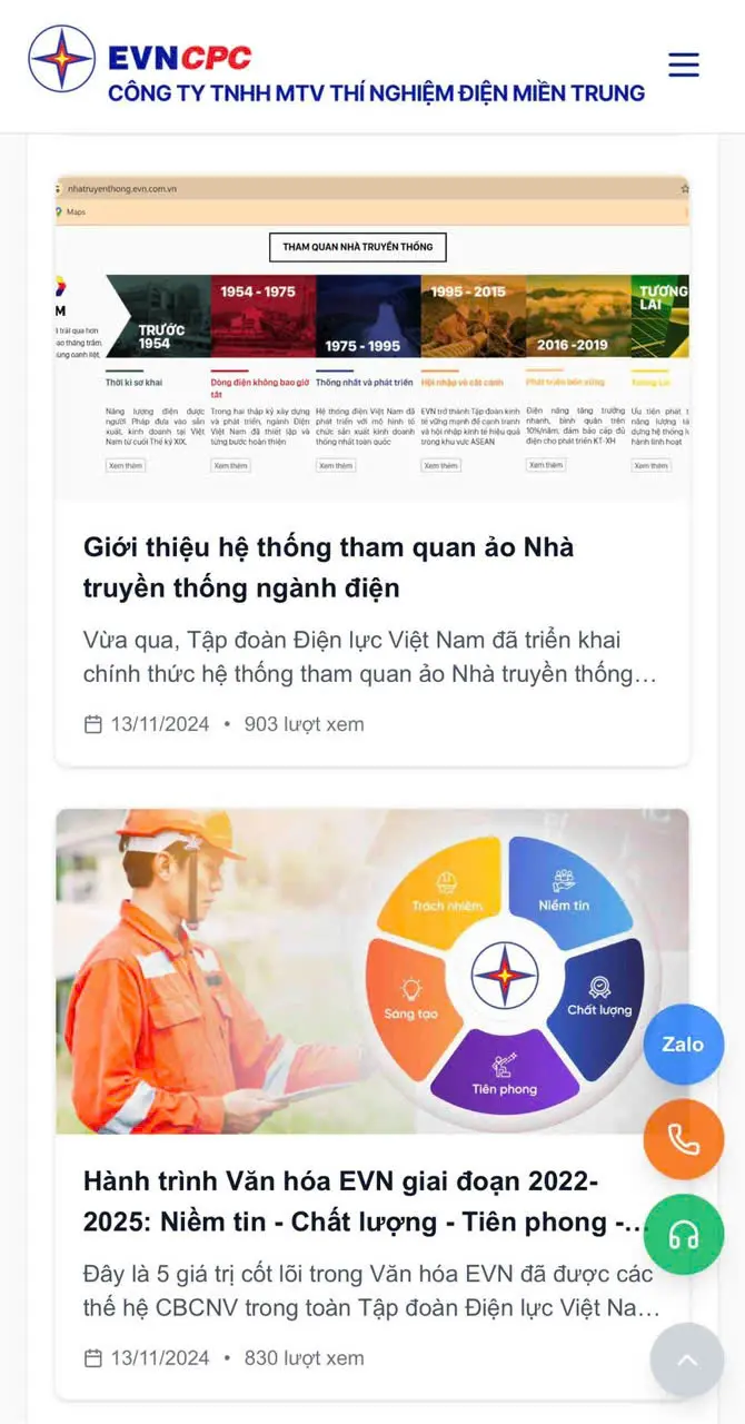 EVN Asset Management & Grid Monitoring App